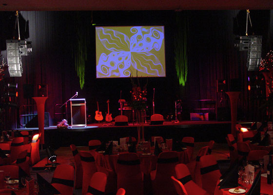 NEXO speakers at Mackay Entertainment Centre