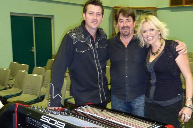 Adam Harvey, Steve Passfield, and Beccy Cole
