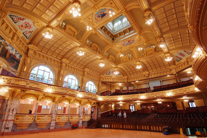 Harrogate's iconic Royal Hall 