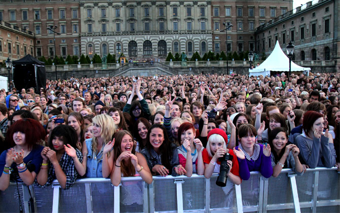 Crowd Shot at the 2010 Love Festival