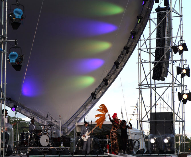 A stage shot at the 2010 Love Festival