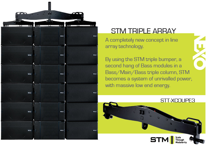 Nexo STM Triple Array
