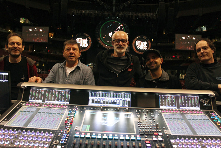 DiGiCo SD7 with The Who